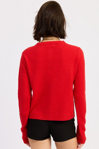 Emory Park Fitted Button Up Cardigan