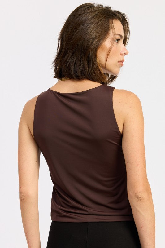 Emory Park Metal Hotfix Knit Tank Top