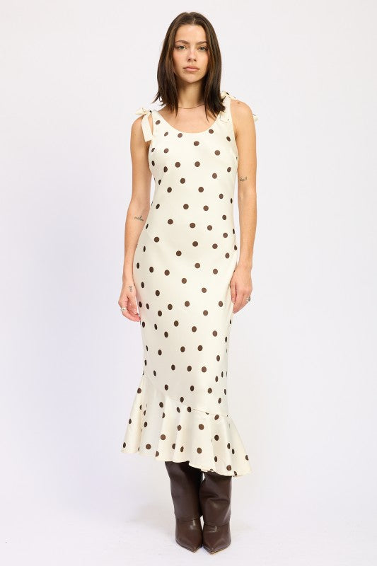 Emory Park Mermaid Maxi Dress with Shoulder Tie