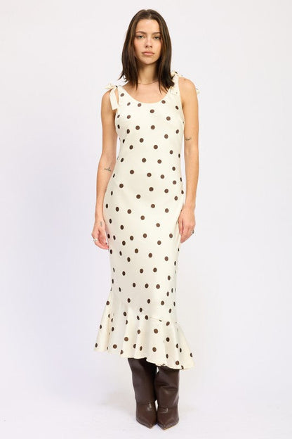 Emory Park Mermaid Maxi Dress with Shoulder Tie