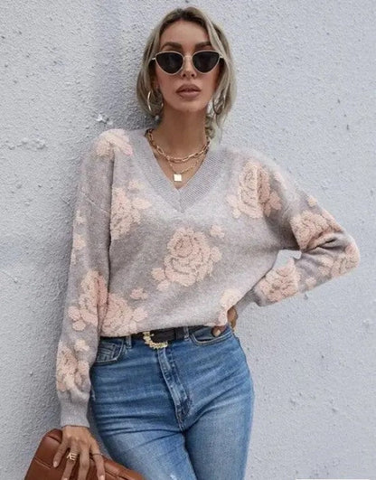 Miss Sparkling | Rose Sweater