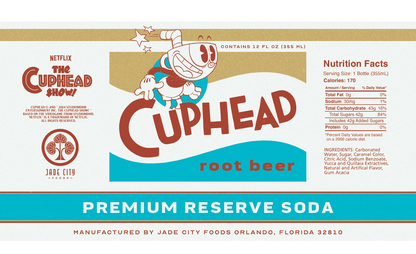 The Cuphead Show! Soda 4-Pack