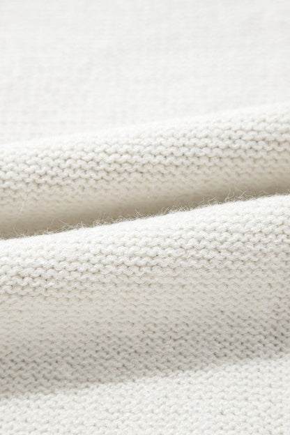 Colorblock Patch Pocket Drop Shoulder Sweater