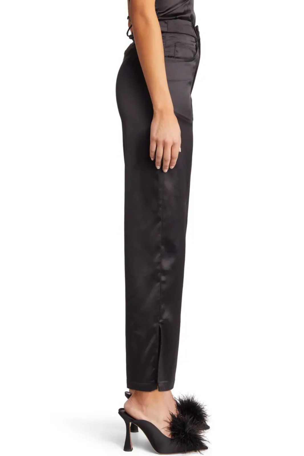 The Manhattan Satin Trouser - Lolomo!