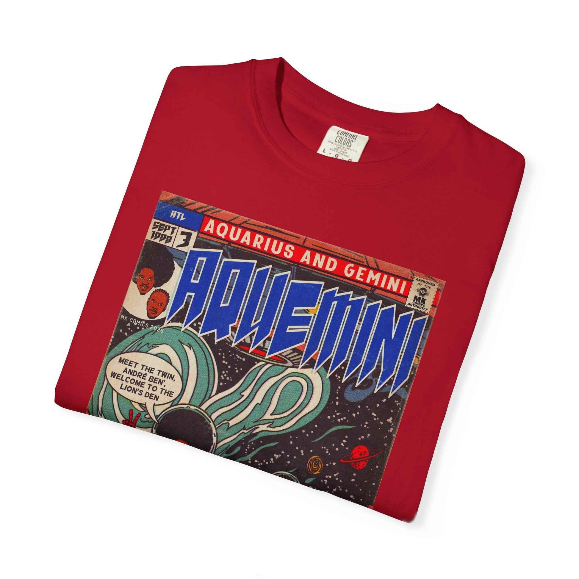 Aquemini - Comic Book Art - Unisex Comfort Colors T-shirt