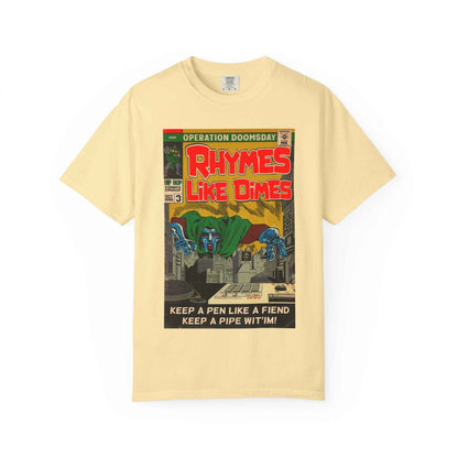 Rhymes Like Dimes - Unisex Comfort Colors T-shirt