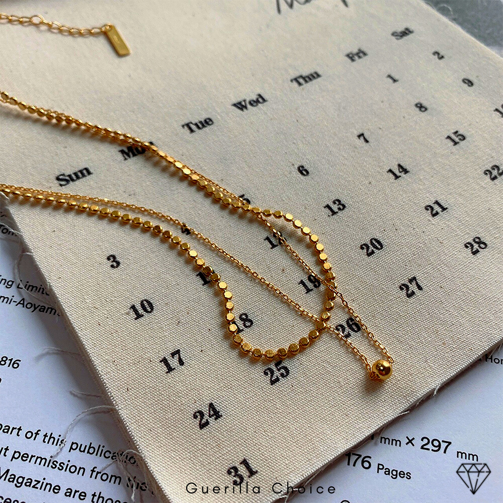 CELESTE GOLD NECKLACE