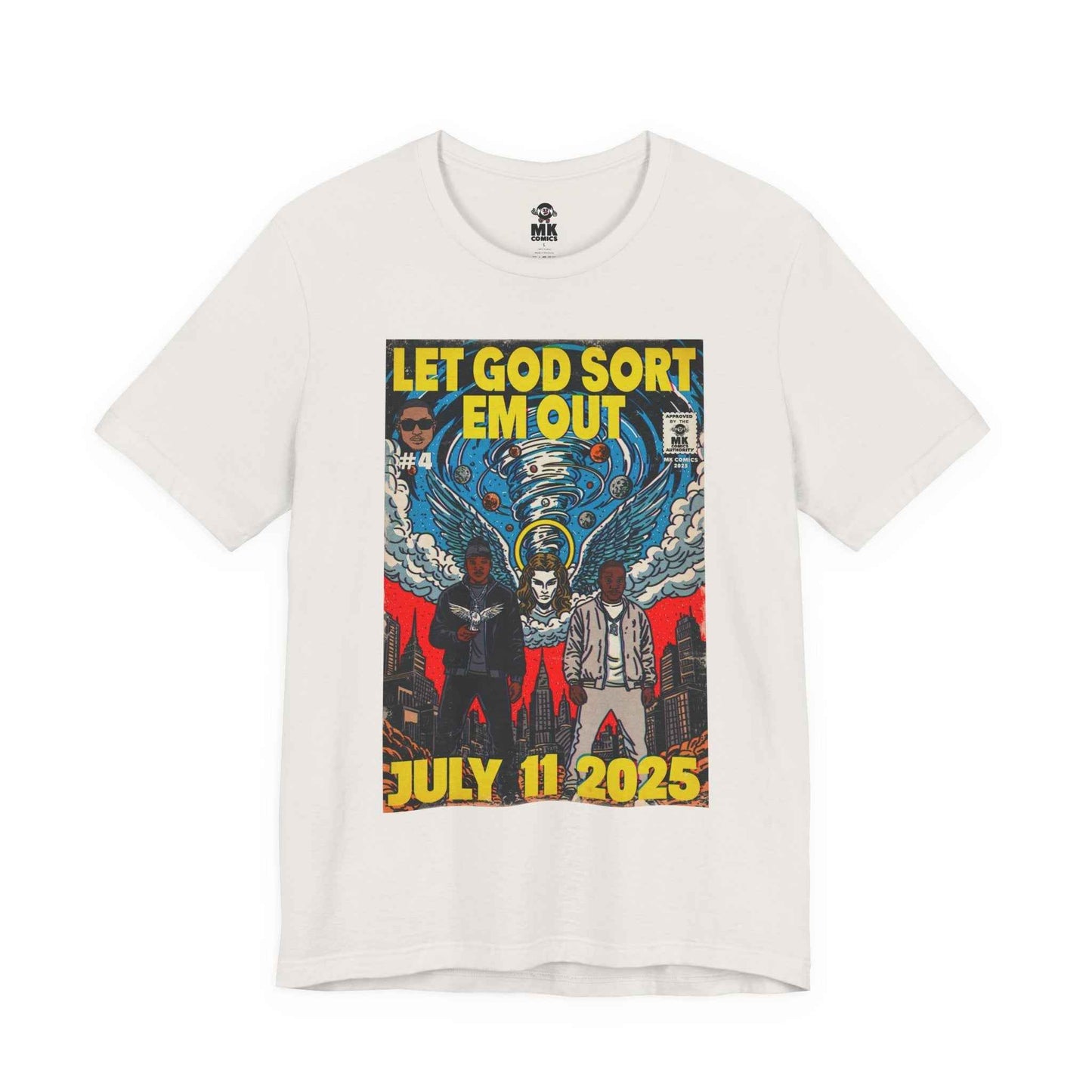 Let God Sort Em Out - Unisex Jersey Short Sleeve Tee