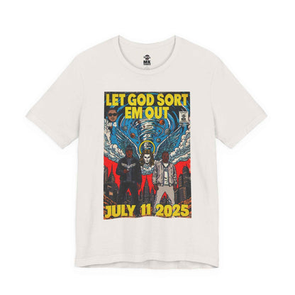 Let God Sort Em Out - Unisex Jersey Short Sleeve Tee