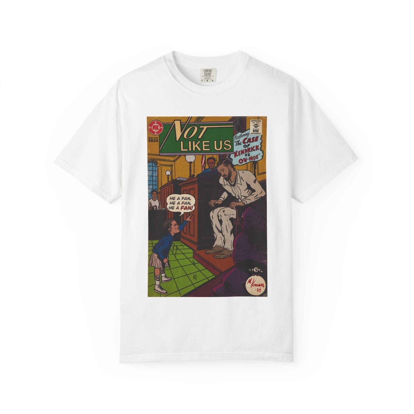 Not Like Us - Unisex Comfort Colors T-shirt