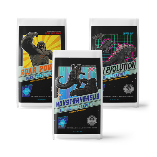 Godzilla x Kong Coffee 3-Pack