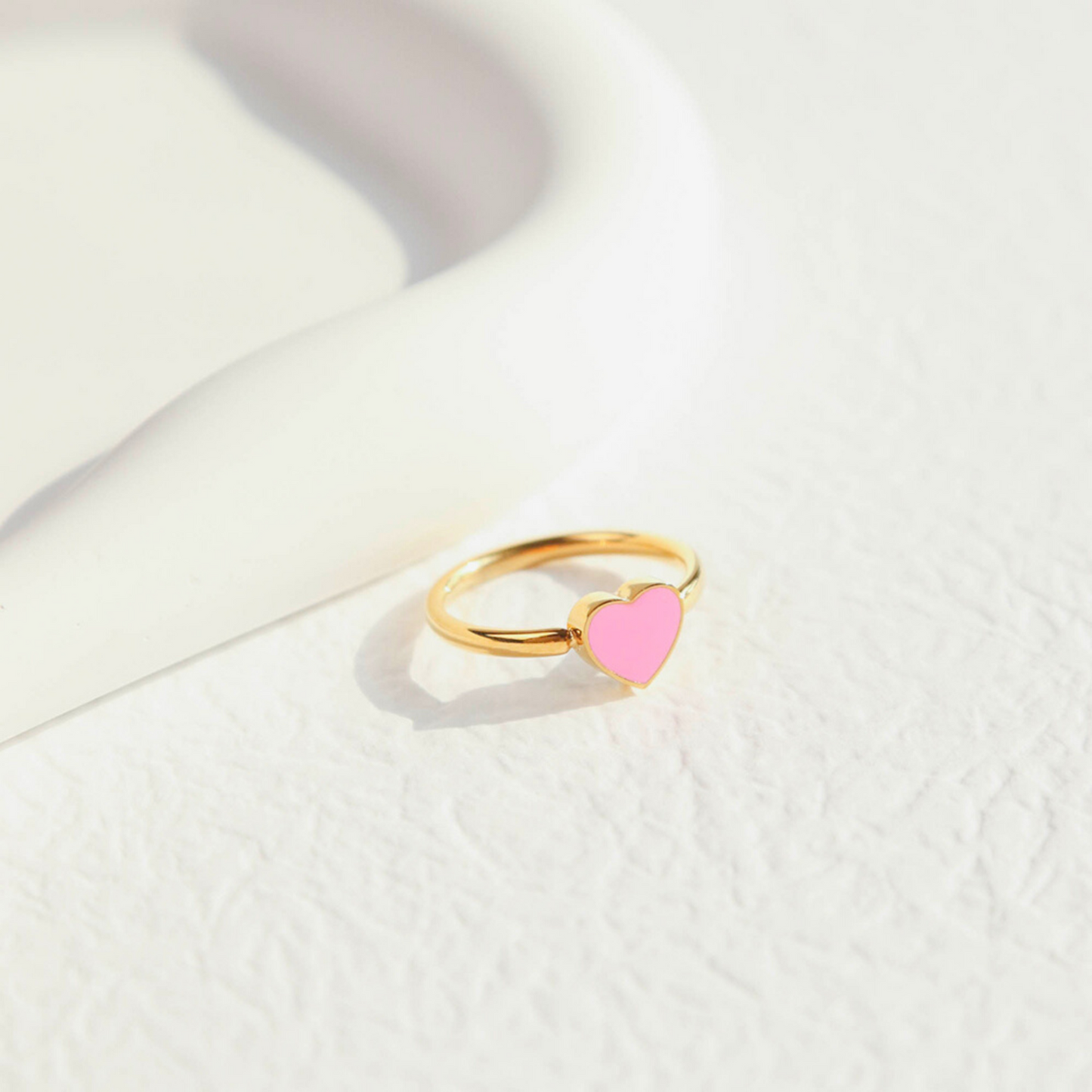 XOXO LOVE HEART RING