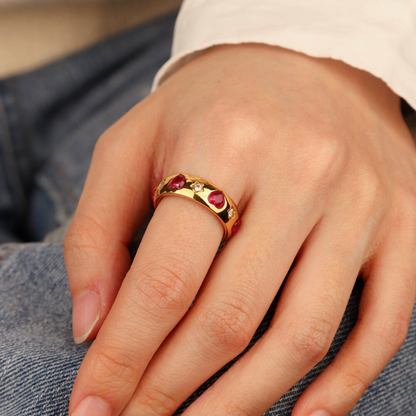XOXO LOVE RING