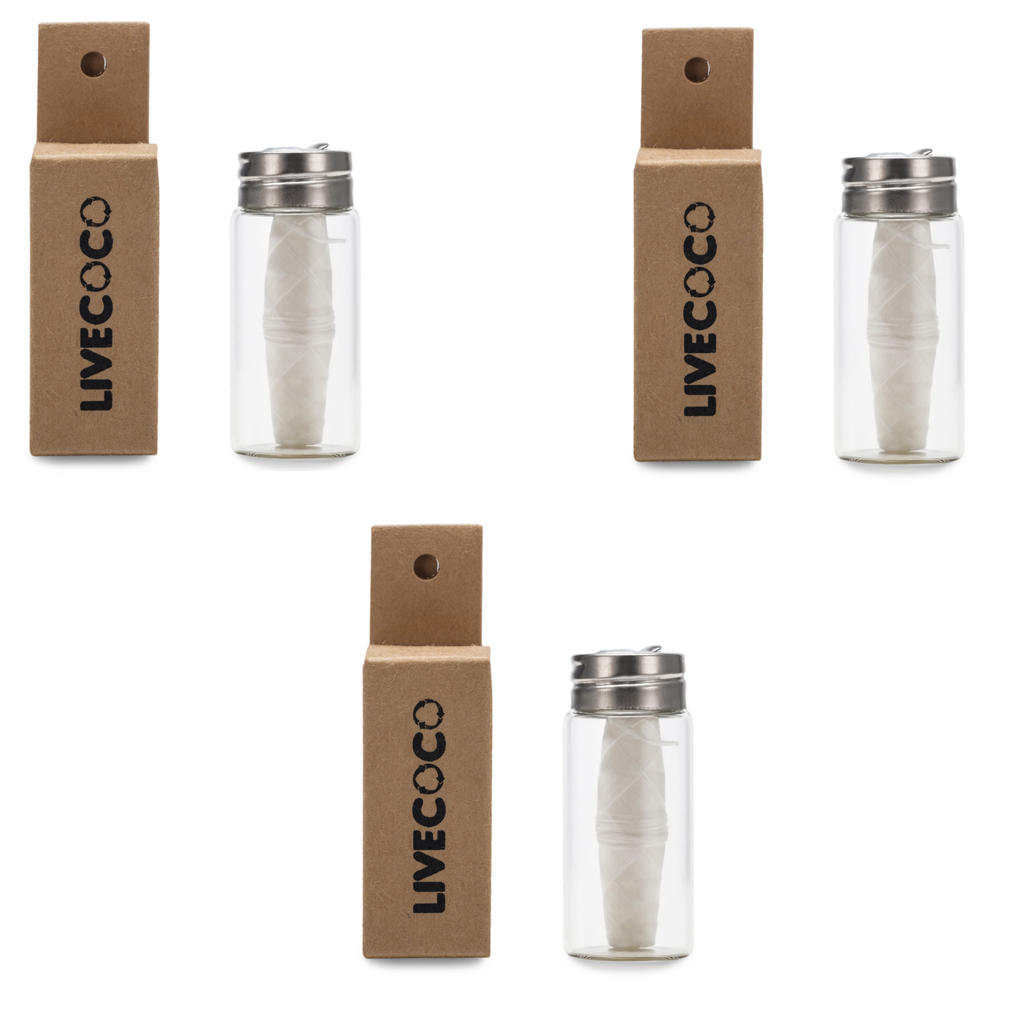 Natural Eco Floss - Fresh Mint Flavour - Lolomo!