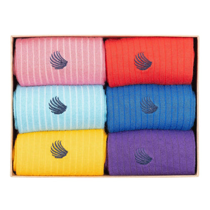 Men’s Bamboo Dress & Trouser Socks 6-Pack - 420