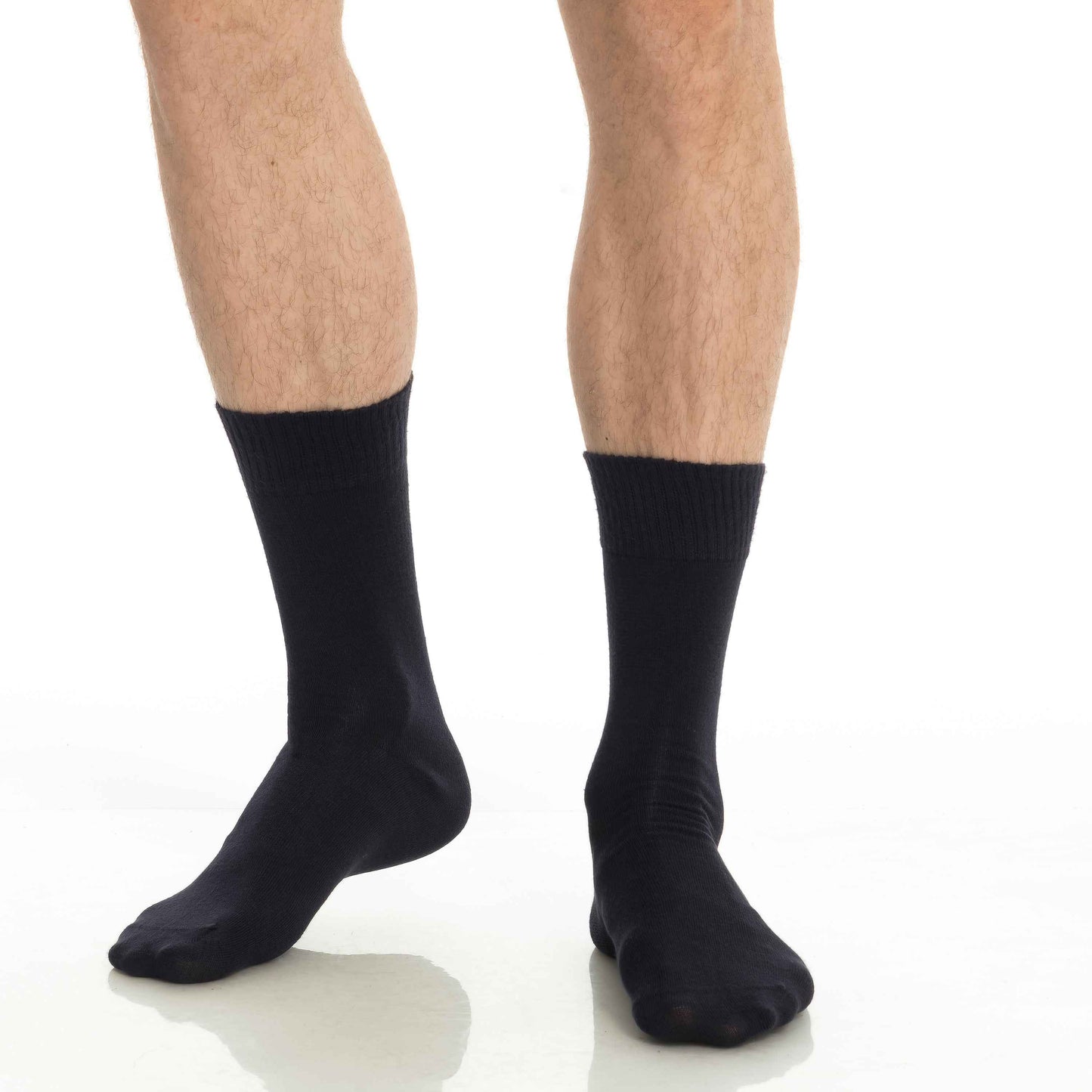 Men’s & Women’s Bamboo Diabetic Crew Socks 4-Pack