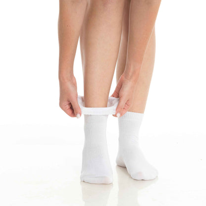 Men’s & Women’s Bamboo Diabetic Ankle Socks 4-Pack