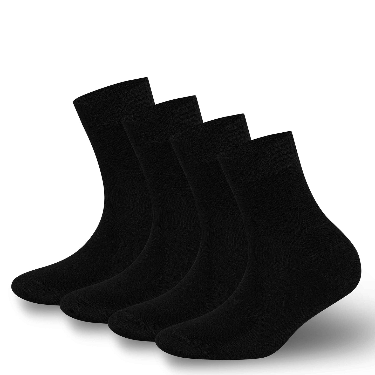 Men’s & Women’s Bamboo Diabetic Ankle Socks 4-Pack