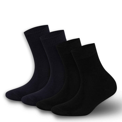 Men’s & Women’s Bamboo Diabetic Ankle Socks 4-Pack