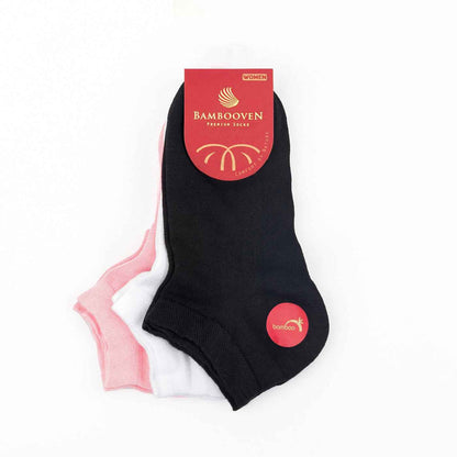 Women’s Bamboo Ankle Socks 3-Pack - 451