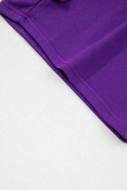 Varsity Stripe Pullover and Mini Skirt Set