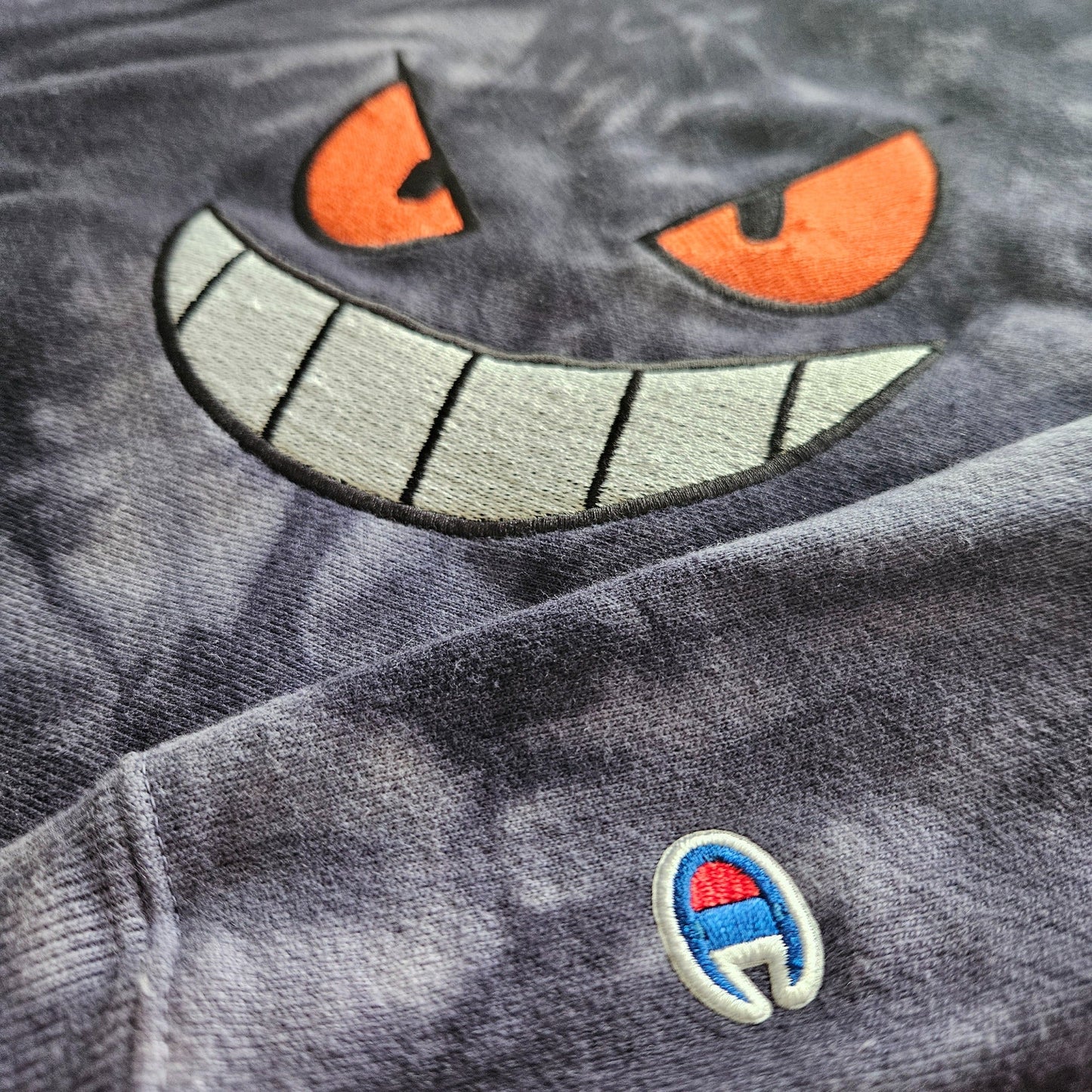 Sudadera con capucha tie-dye Demon Inside