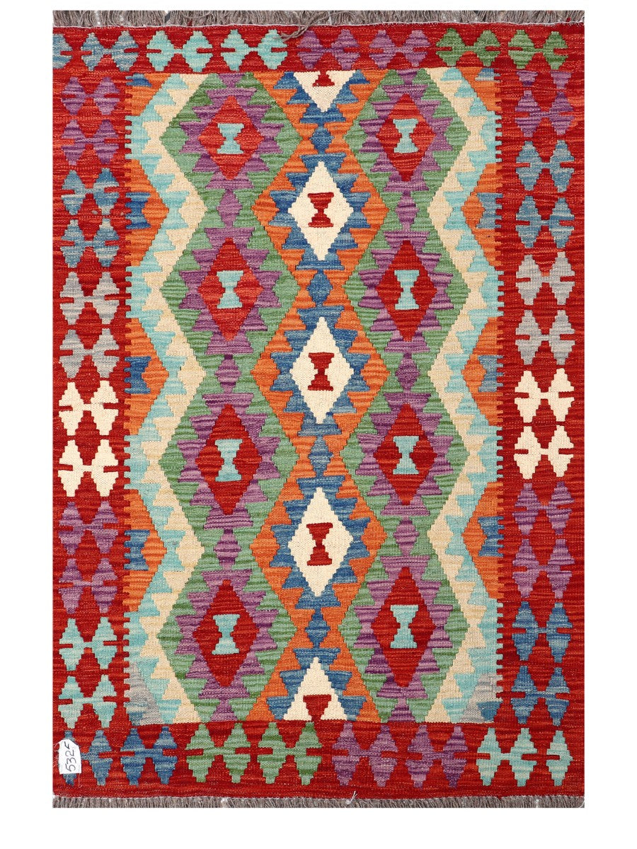 Maimana Afghanistan Kilim Rug - 150 x100 cm