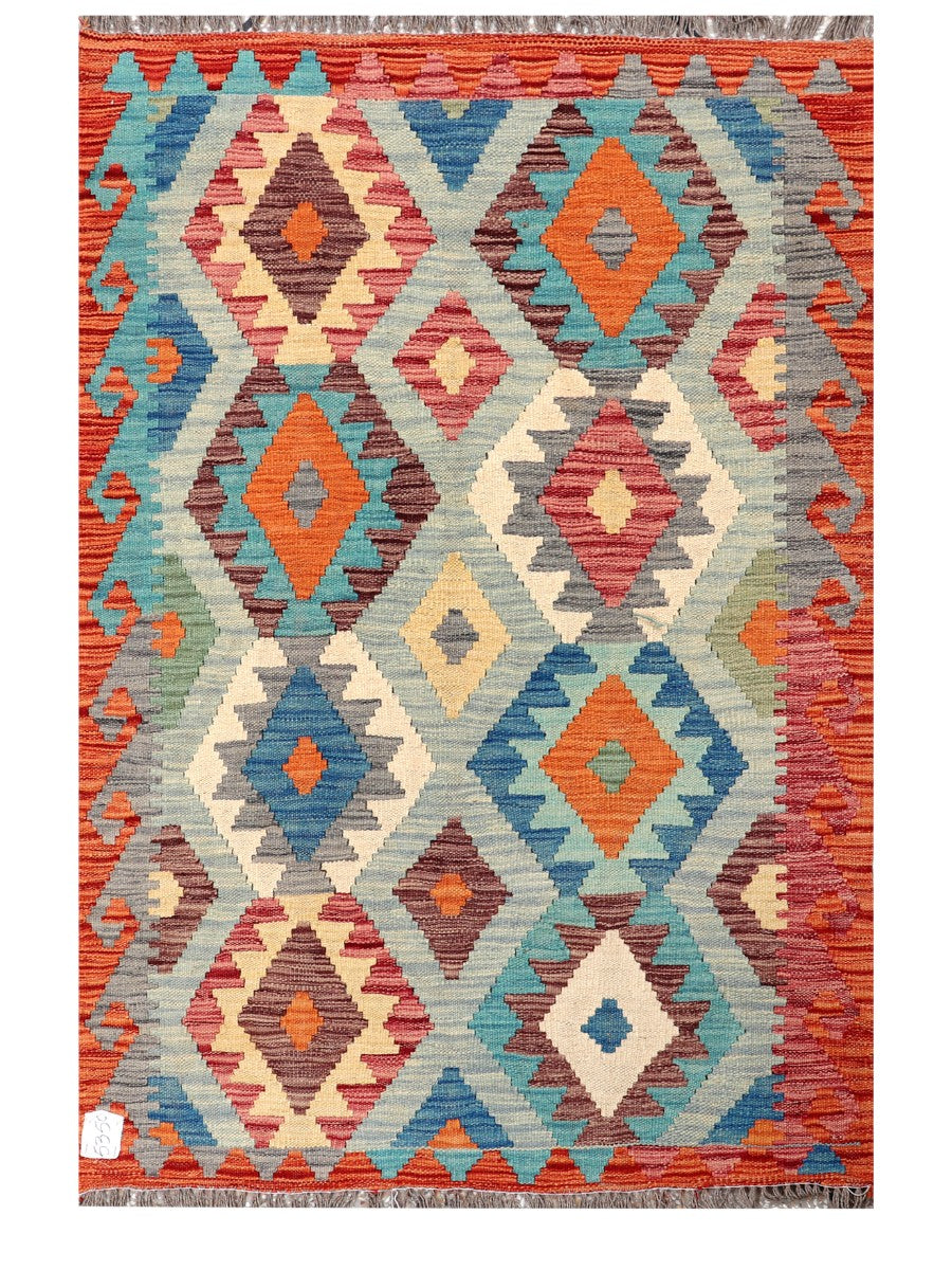 Maimana Afghanistan Kilim Rug - 149 x89 cm