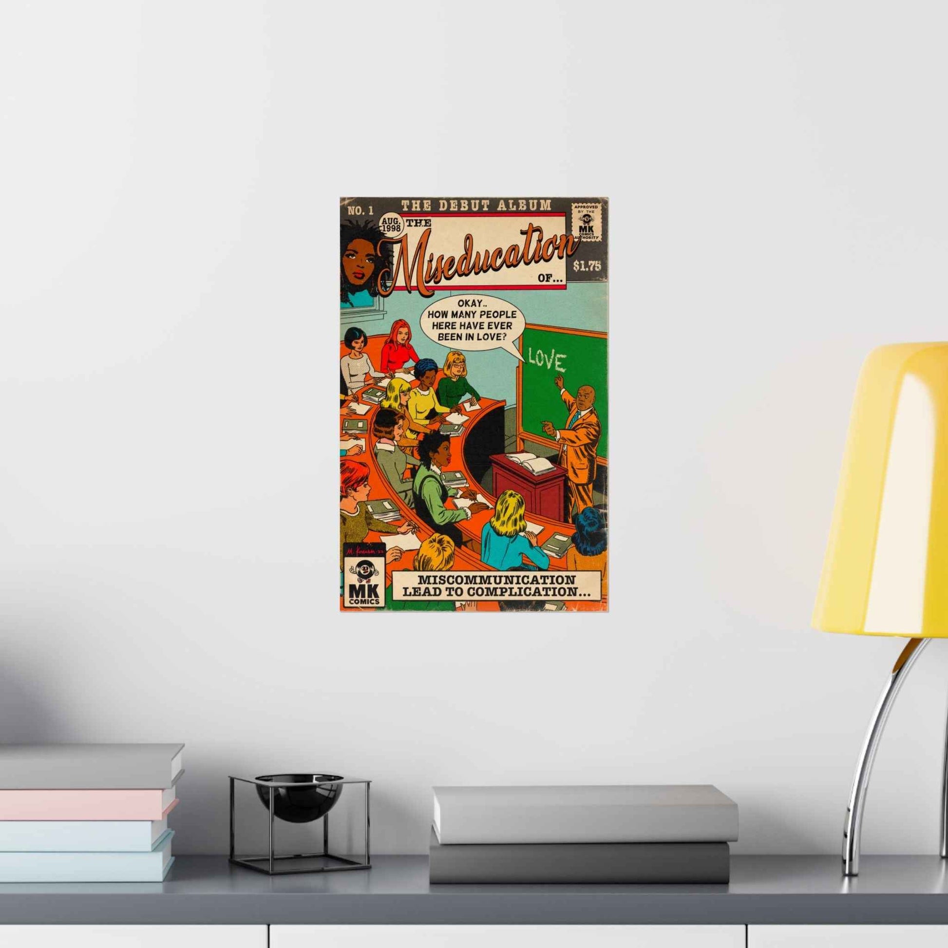 The Miseducation Of.. - Vertical Matte Poster