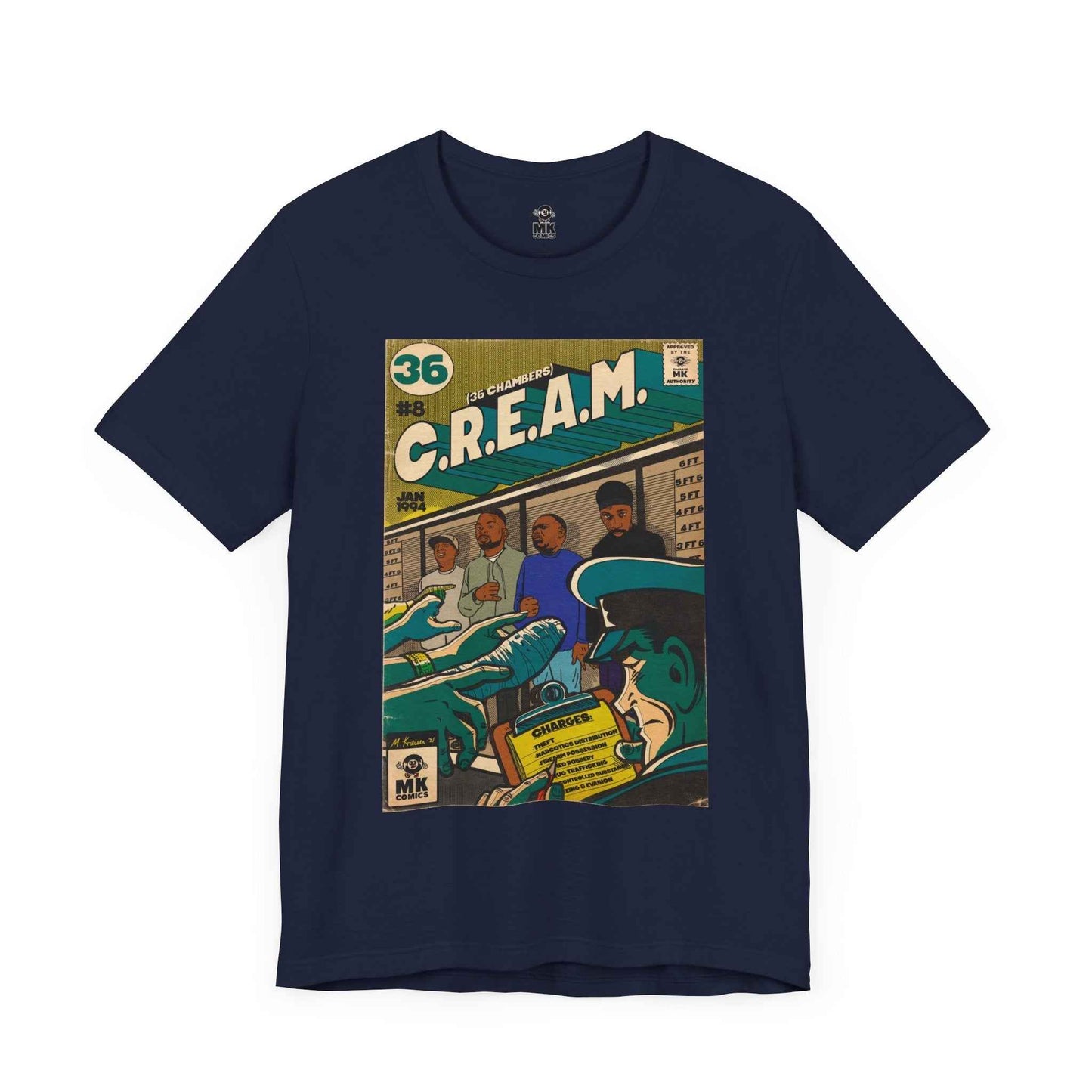 C.R.E.A.M - Unisex Jersey Short Sleeve Teem