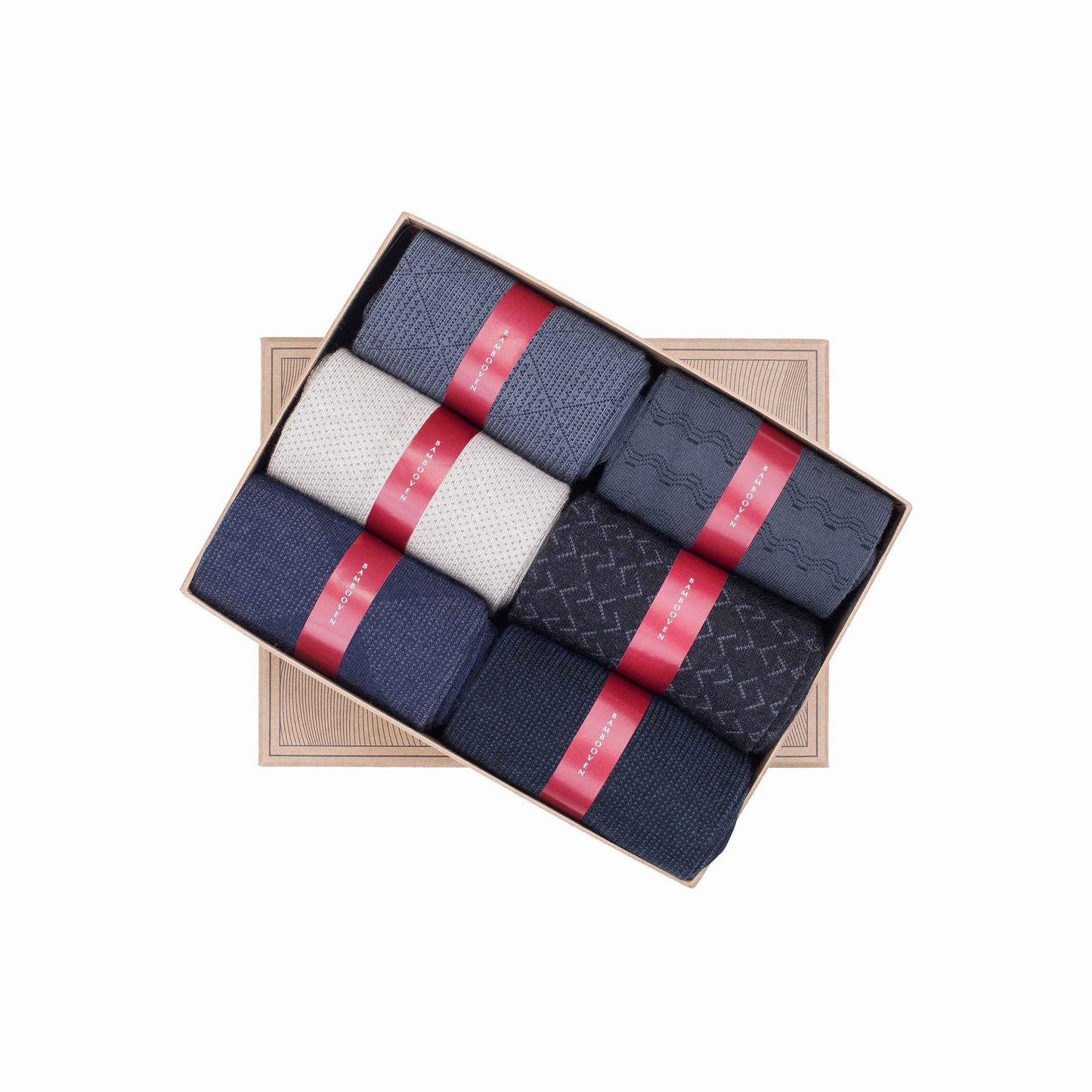 Men’s Bamboo Dress & Trouser Socks 6-Pack - 594