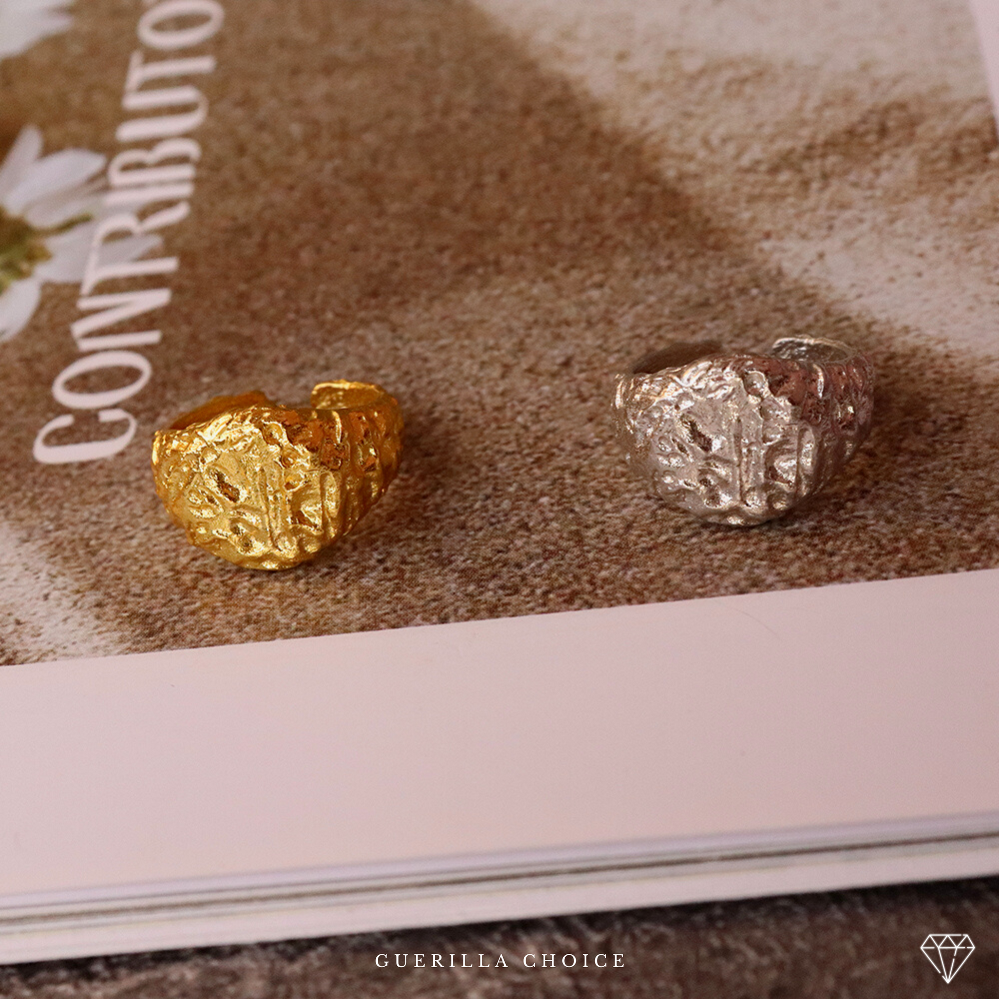 C'EST LA VIE CHARM RING