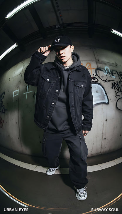 Sombrero de pana de gato asombrado