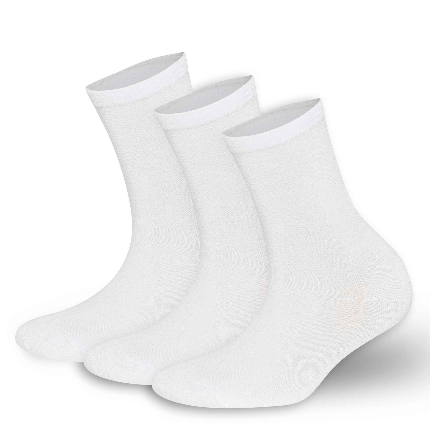 Women’s Bamboo Crew Socks 3-Pack