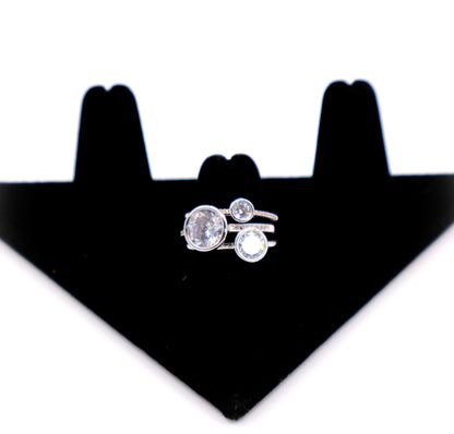 Harmony Gemstone Trio Ring Set - Lolomo!