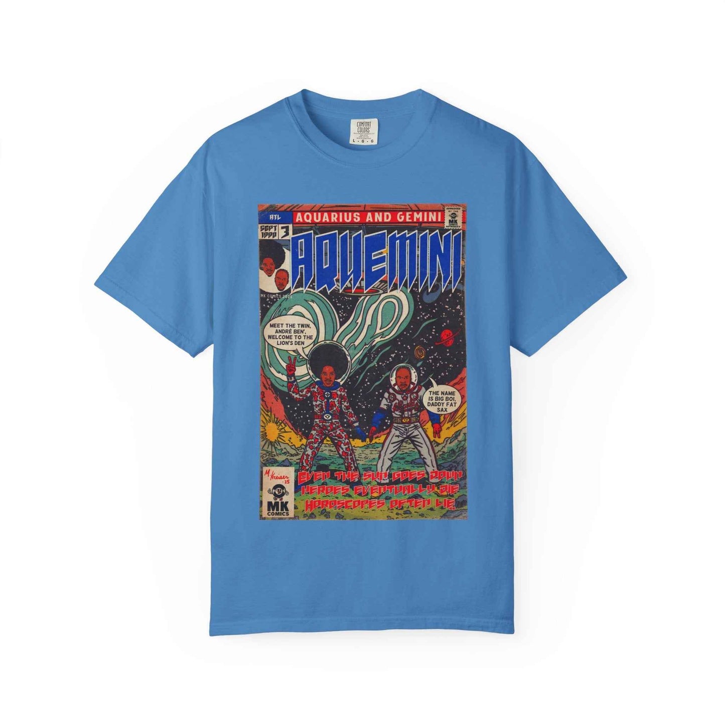 Aquemini - Comic Book Art - Unisex Comfort Colors T-shirt