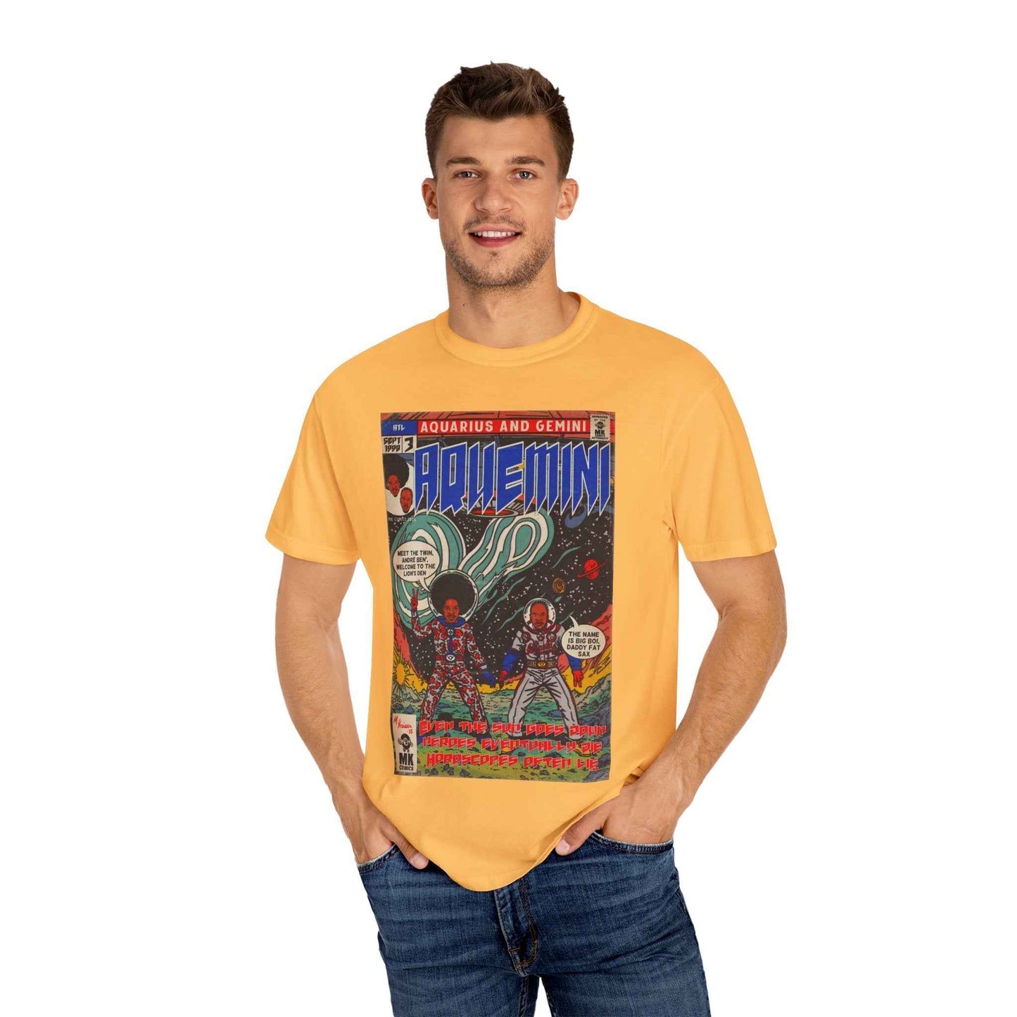 Aquemini - Comic Book Art - Unisex Comfort Colors T-shirt