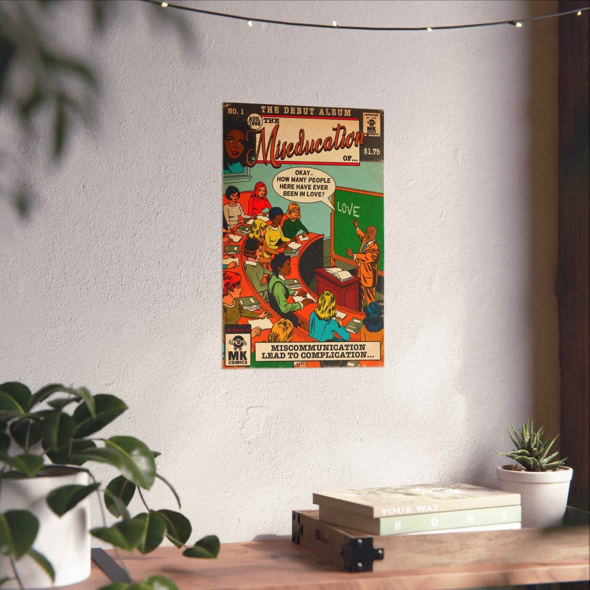 The Miseducation Of.. - Vertical Matte Poster