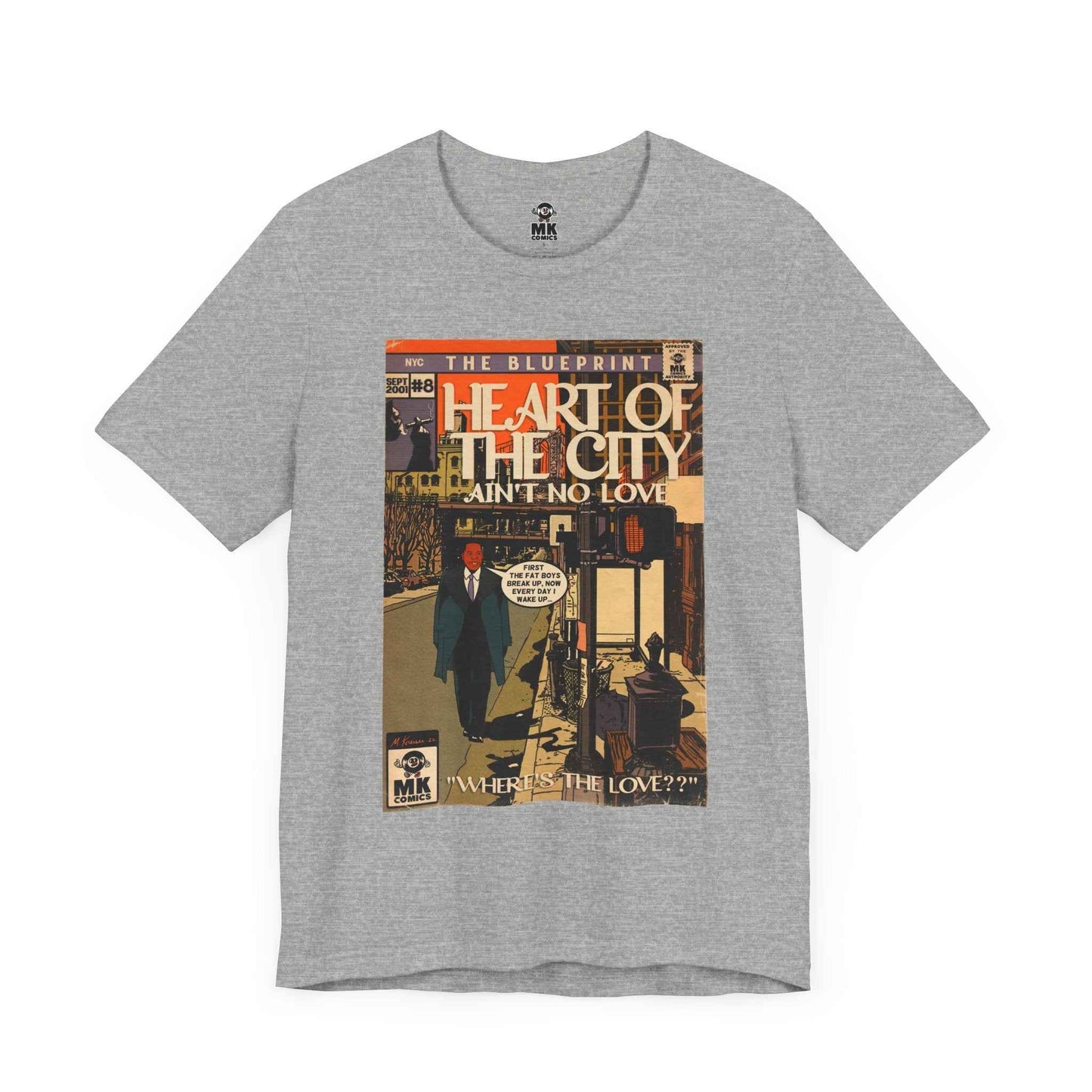 Heart of the City - Unisex Jersey Short Sleeve Tee