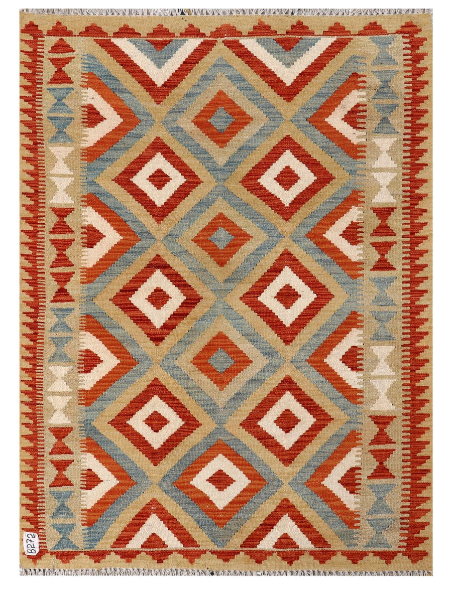 Maimana Afghanistan Kilim Rug - 147 x107 cm
