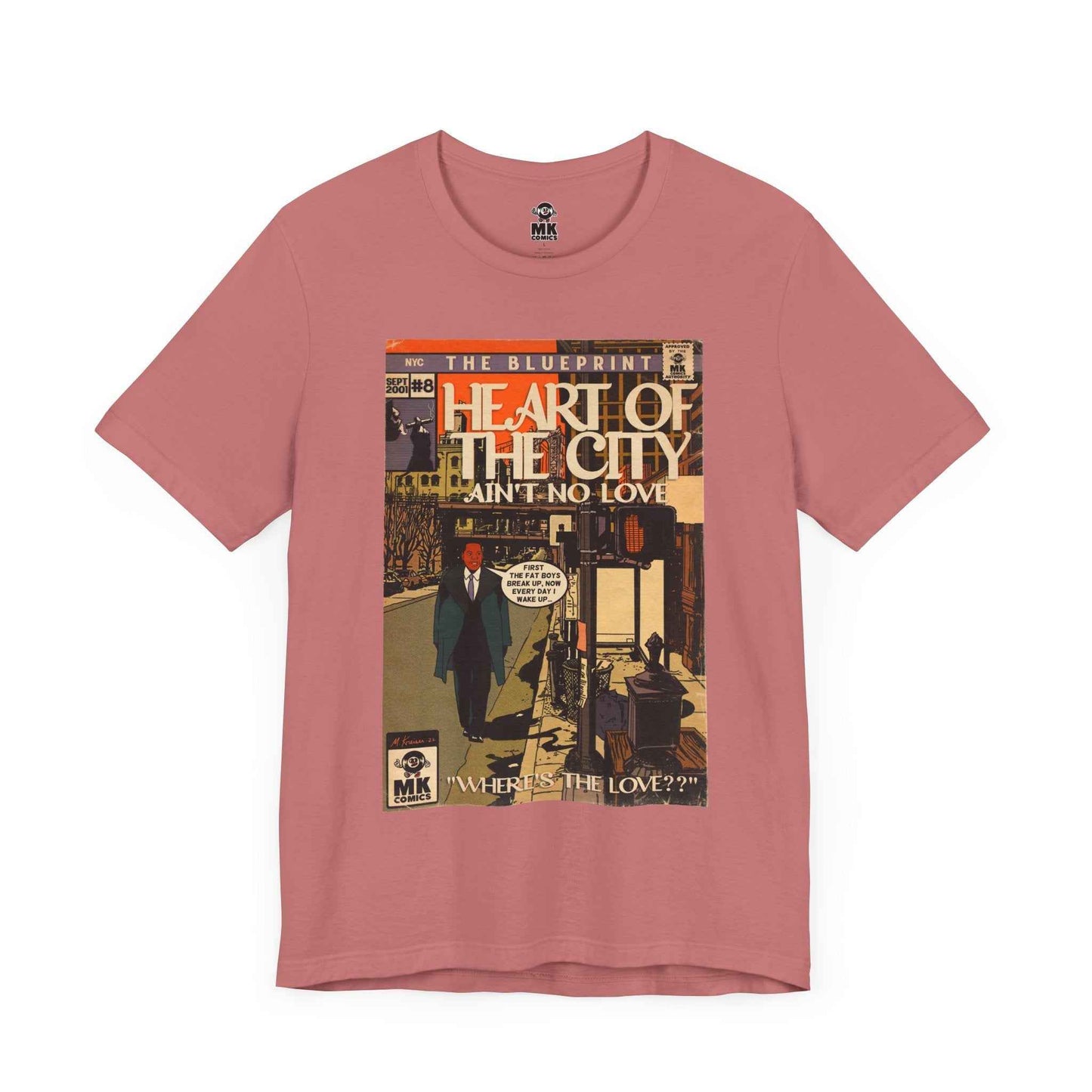 Heart of the City - Unisex Jersey Short Sleeve Tee