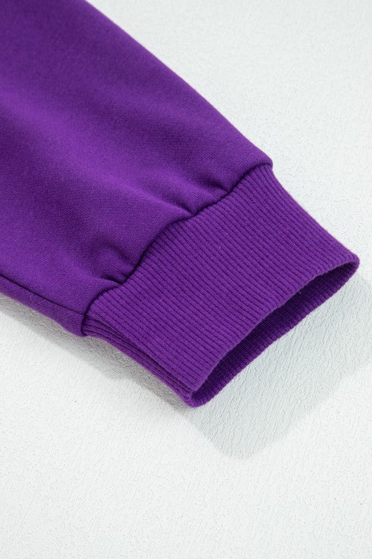 Varsity Stripe Pullover and Mini Skirt Set