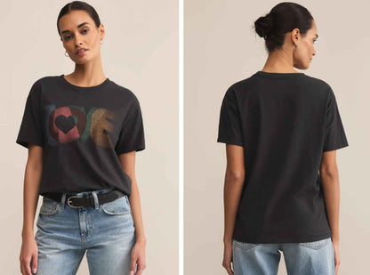 Z SUPPLY LOVE BOYFRIEND TEE