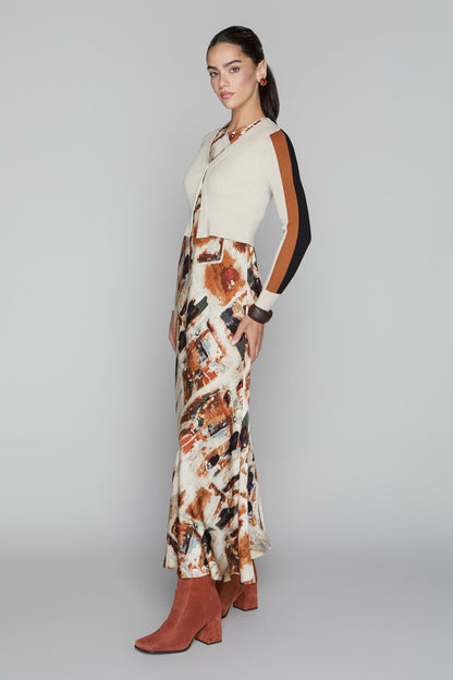 Blake Dress in Sandfall