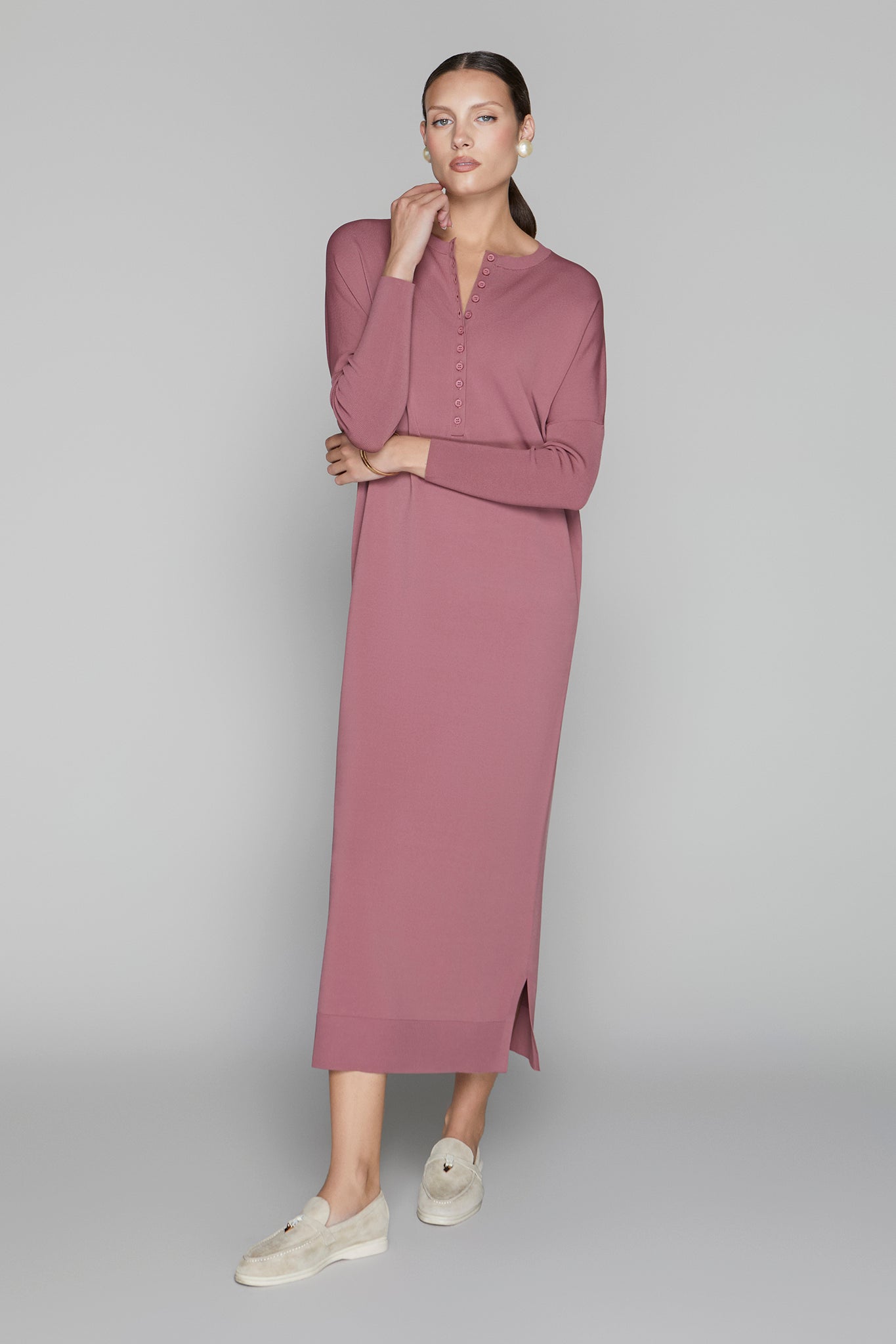 Wren Dress in Mulberry