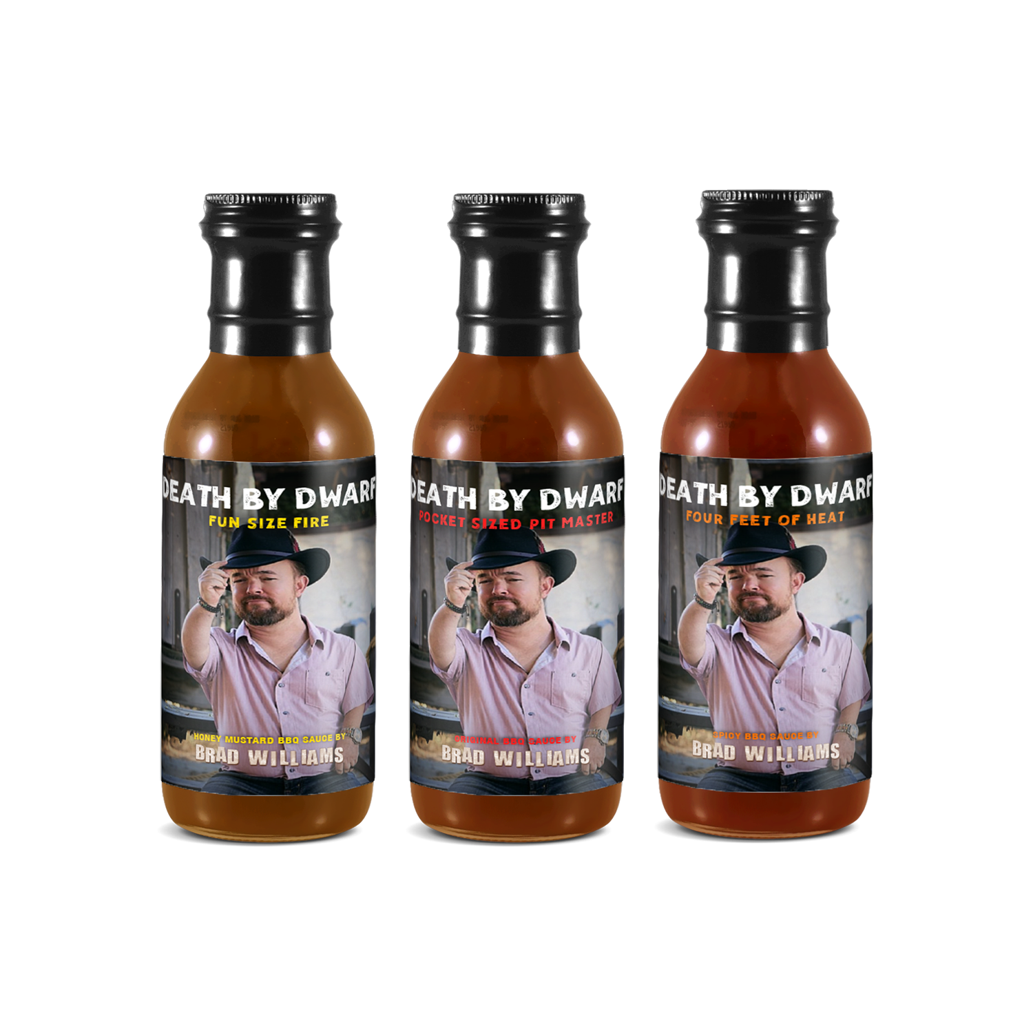 Brad Williams BBQ Sauce 3-Pack