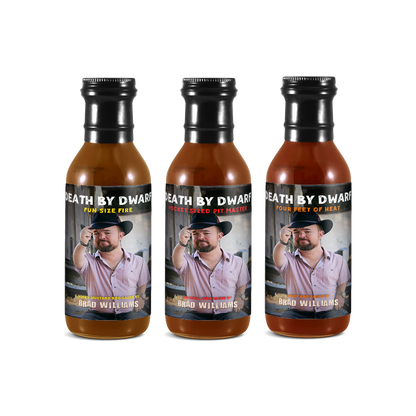 Brad Williams BBQ Sauce 3-Pack