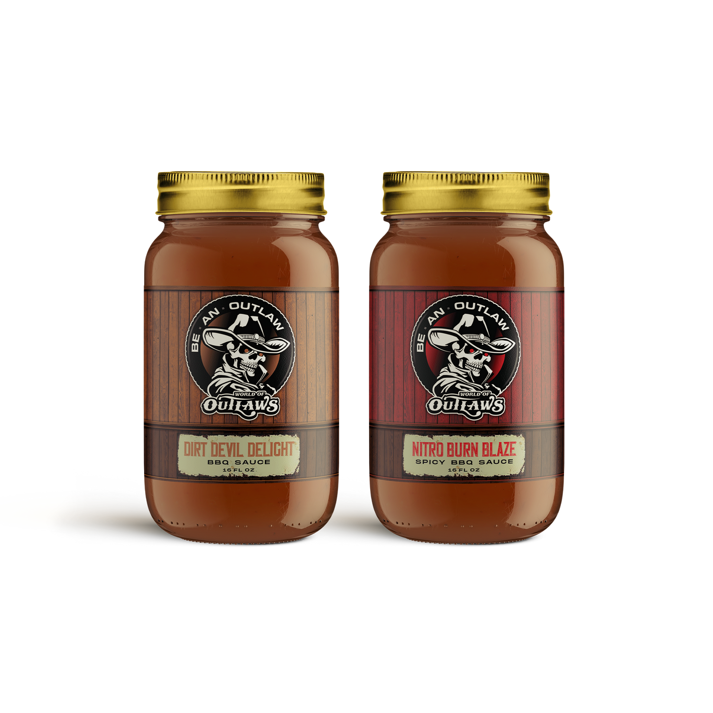 World Of Outlaws® BBQ Sauce 2-Pack