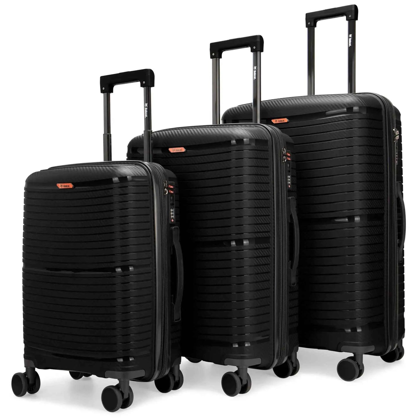 Trencher 3 Piece Expandable Tough Luggage Set