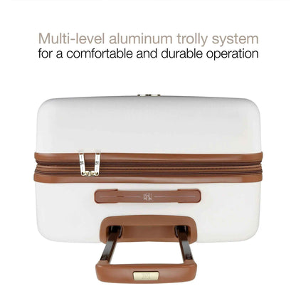 Grace Expandable 25" Medium Checked Retro Suitcase